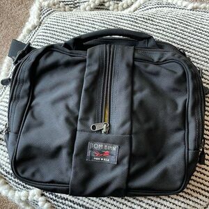 Black with Yellow interior Co-pilot Tom Bihn